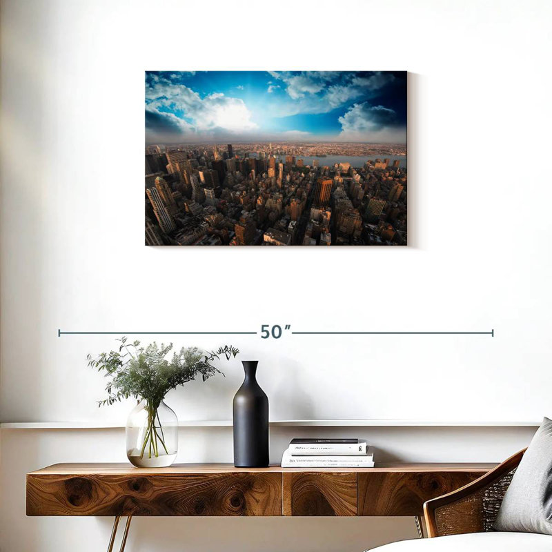 Sireci Manhattan Borough, 20" H x 30" W
