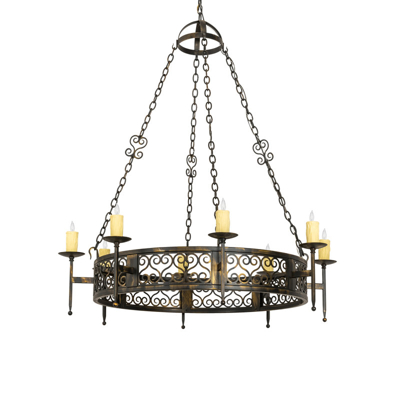 Toscano 8 - Light Chandelier
