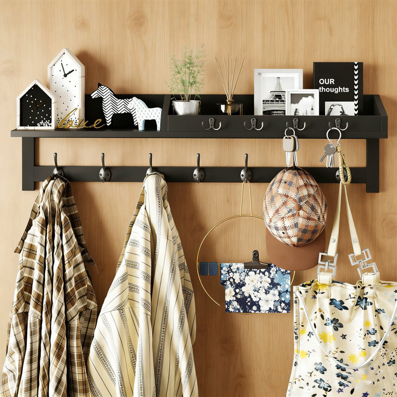 Floating Shelf, Black