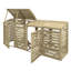 Wooden Bin Store