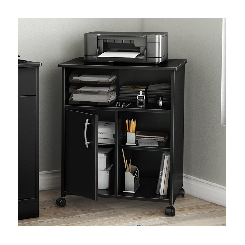 Axess 29.25'' H x 23'' W 1 Printer Stand with Wheels