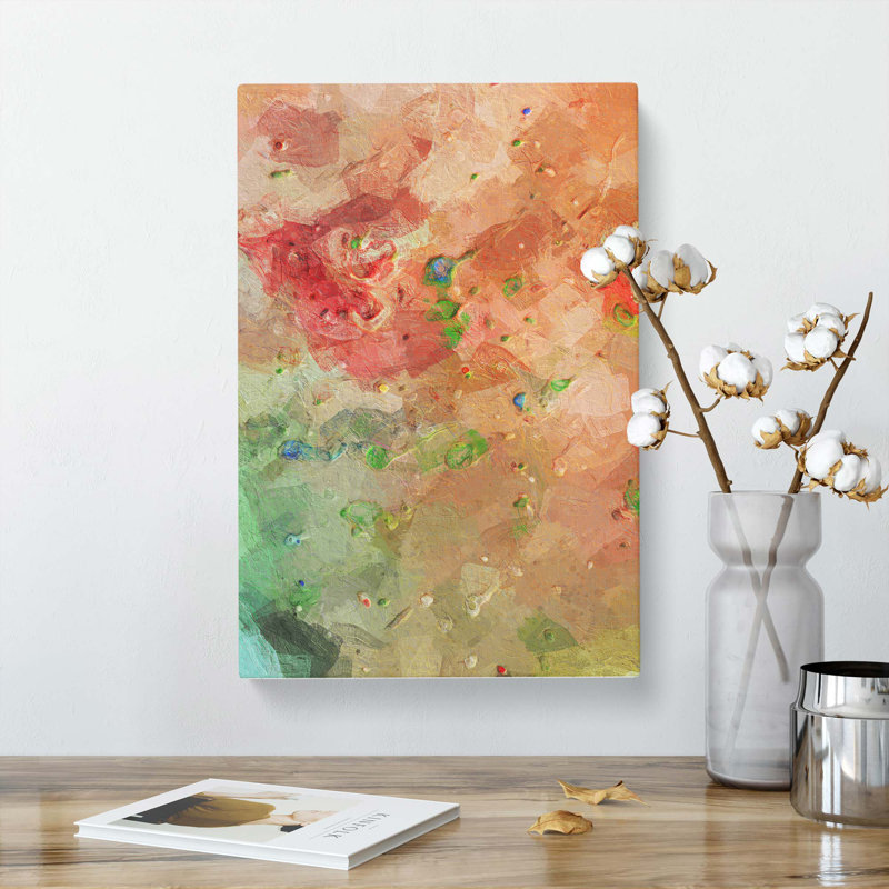 Motion In Abstract - Wrapped Canvas Painting, 50cm H x 35cm W x 3cm D