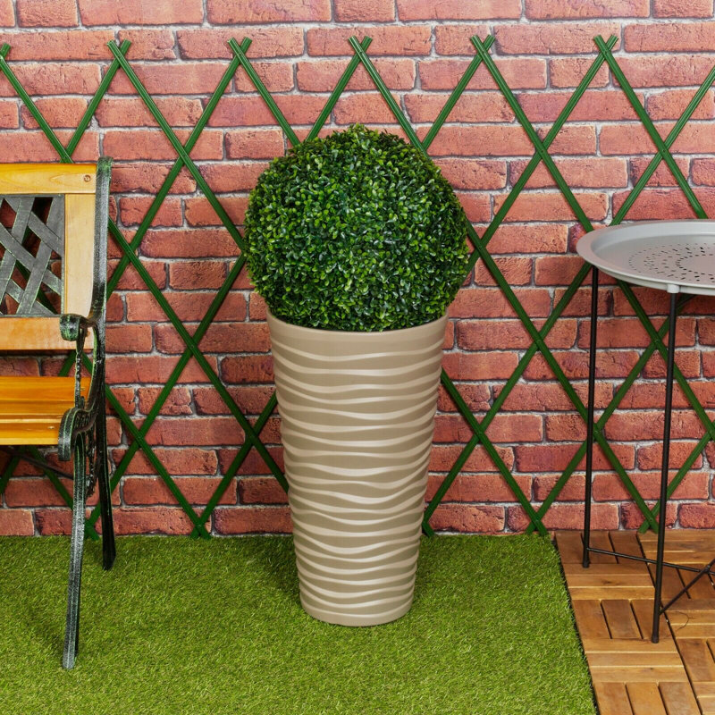 Brandenburg Pot Planter, Mocca