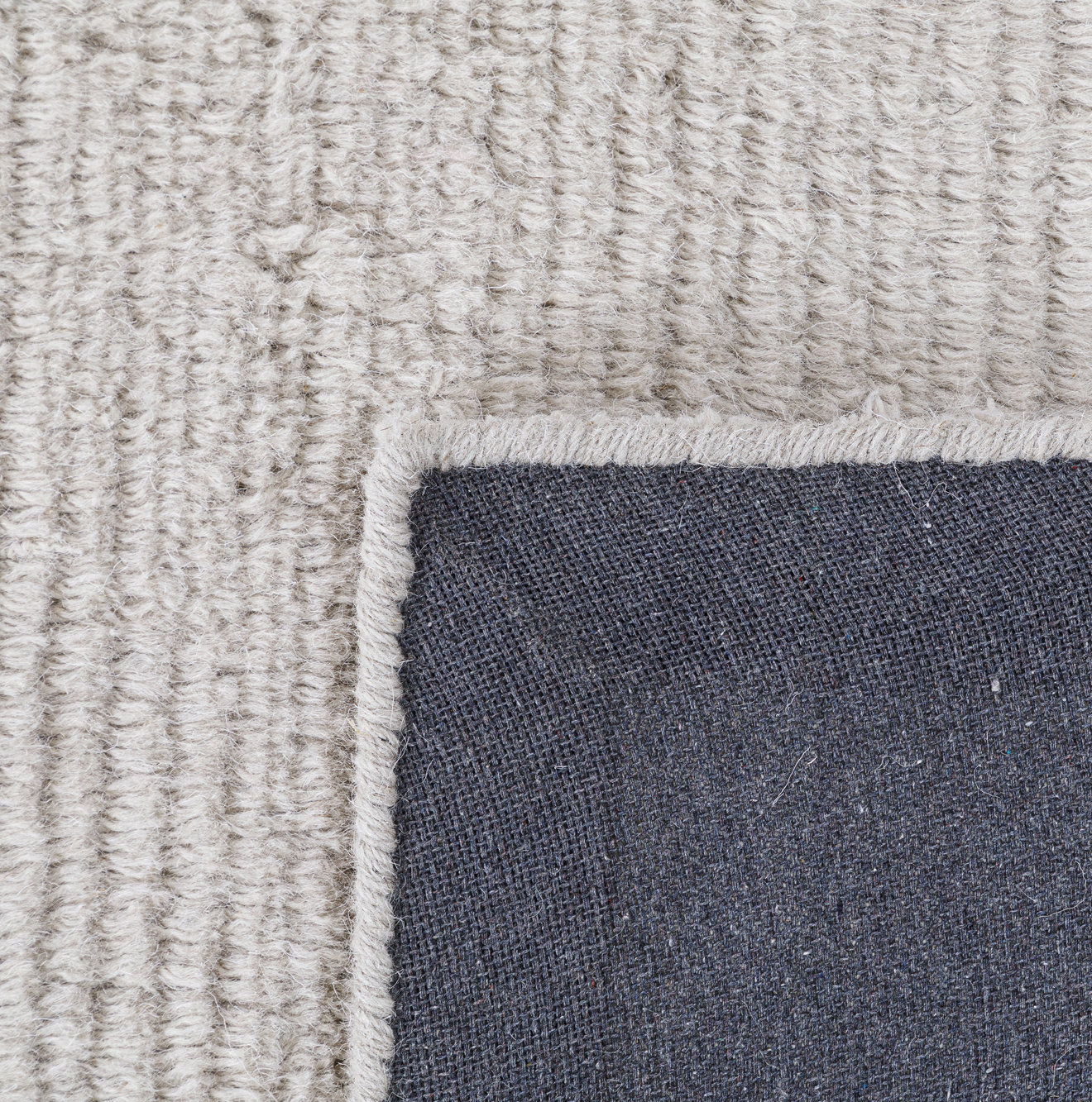 Danberry Light Gray Hand-Tufted Rug, Rectangle 2' x 3'