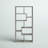 Brigman 71'' H Geometric Display Bookcase with Open Shelves
