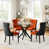 Black/Orange