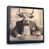 Black Floater Framed