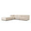 Lawndale 3PC LAF Sectional W/ Ottoman-Saxon Charcoal-916952861-916952860
