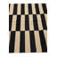 Tapis noir et blanc Orta