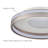 Florence Modern Led Flush Mount Ceiling Light With Remote Control