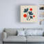 "Fleurs bleues II" sur toile-868407096