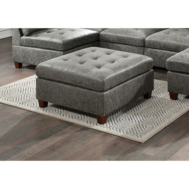 Salon gris antique, pieds en bois respirants, accoudoirs gris de conception contemporaine, pieds