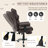Executive Office Chair with 6-point Massage, Footrest-238746063