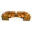 Namdor Leather Match Power Recline Sectional-490572197