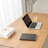 Natural solid wood dining table-584868002