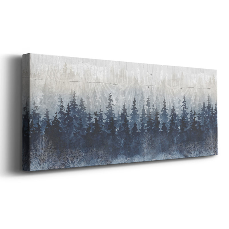 " Misty Indigo Forest ", 20" H x 50" W x 1.5" D