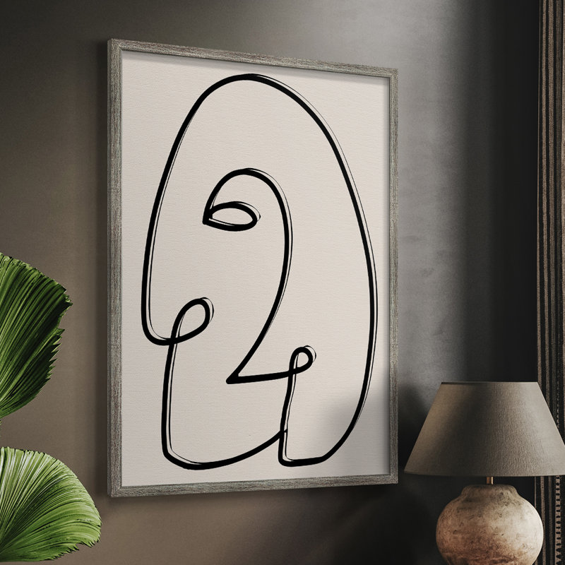 Face It II, reproduction encadrée - bois massif 45804, H 11 po x l 9 po