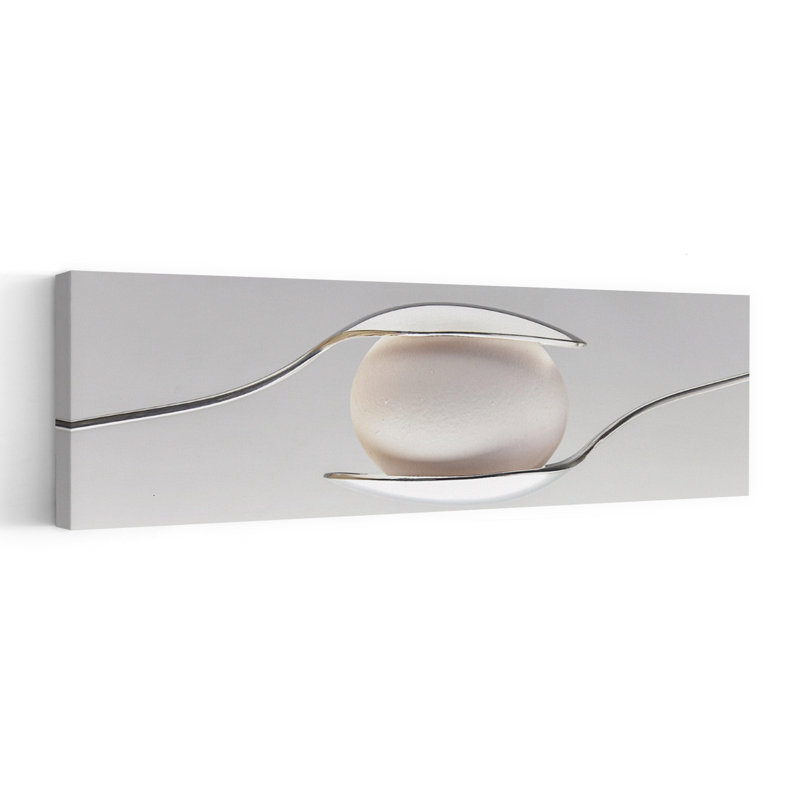 Art mural minimaliste, délicat et équilibré, H 16 po x l 48 po