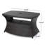 Table d'appoint en osier avec porte-parapluie et tablette de service Roomfitter Berkeley-1707226991
