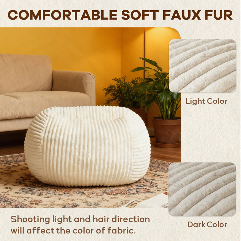Fauteuil à billes en mousse à mémoire de forme