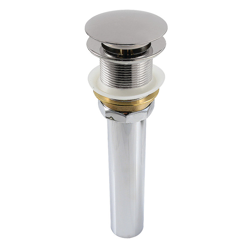 Bonde d'évier Pop-Up Kitchen, Nickel poli