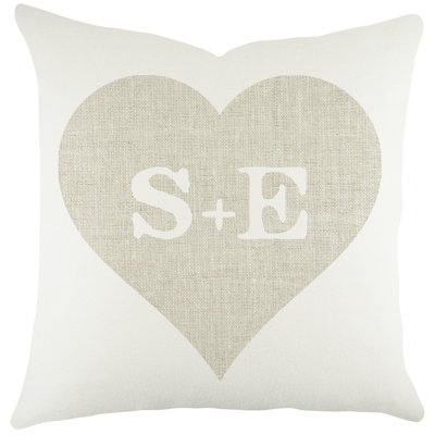 Cotton Reversible Throw Pillow