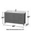 Sheffield 60" Single Bathroom Vanity Set with Mirror-1727162875-1727162700