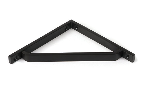 Barton Shelf Bracket, Aged Bronze, 15cm H x 5.9cm W x 1.5cm D