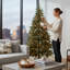 Ensemble de 6 boules de Noël en verre (3,9 pouces), décoration de Noël suspendue à la main par Riccardo