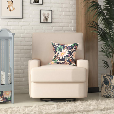 Abingdon Upholstered Swivel Reclining Glider