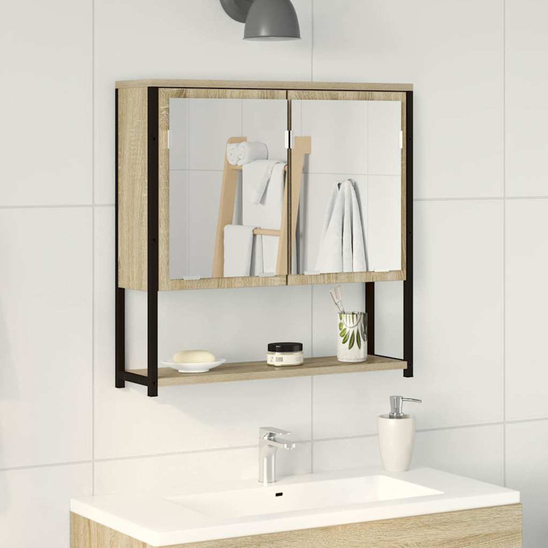 Frame Mounted Bathroom Cabinet