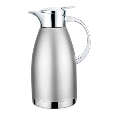 CRESIMO Thermal Coffee Carafe 68oz / 2L - 24 Hours Hot Beverage Dispenser, Insulated  Stainless Steel Water Coffee Urn