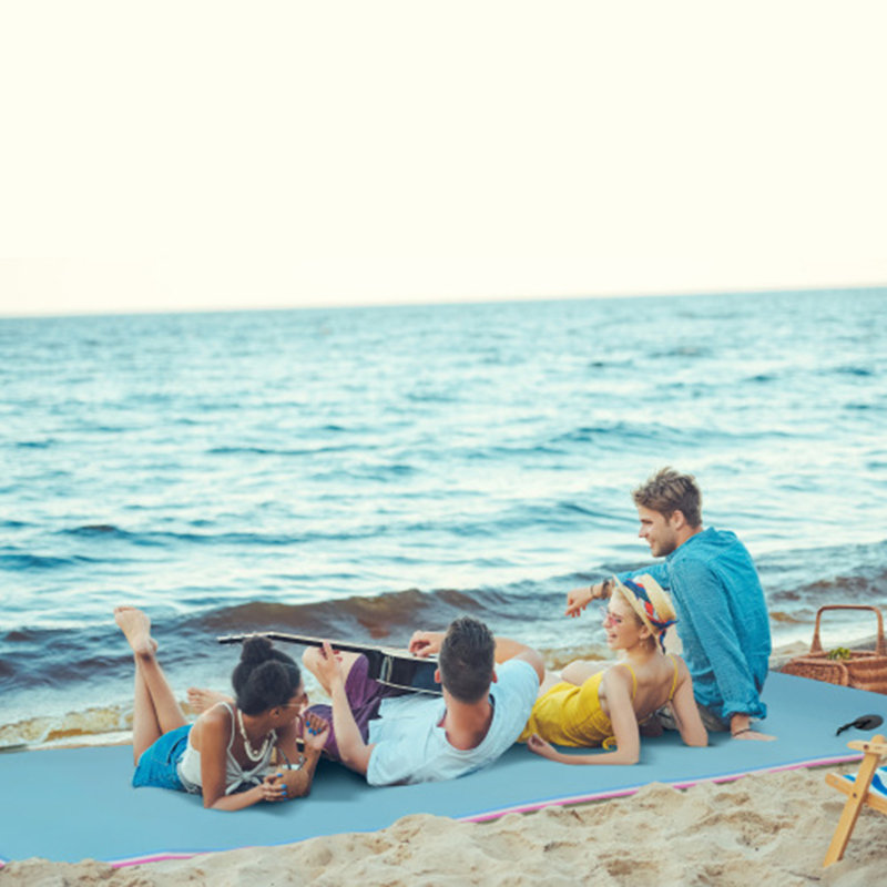 Tapis flottant, tapis flottant pour piscine 3 couches, tapis d'activités aquatiques épais et durables pour le lac et les océans