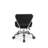 Dayton Backed Adjustable Height Ergonomic Lab Stool with Wheels-942086474