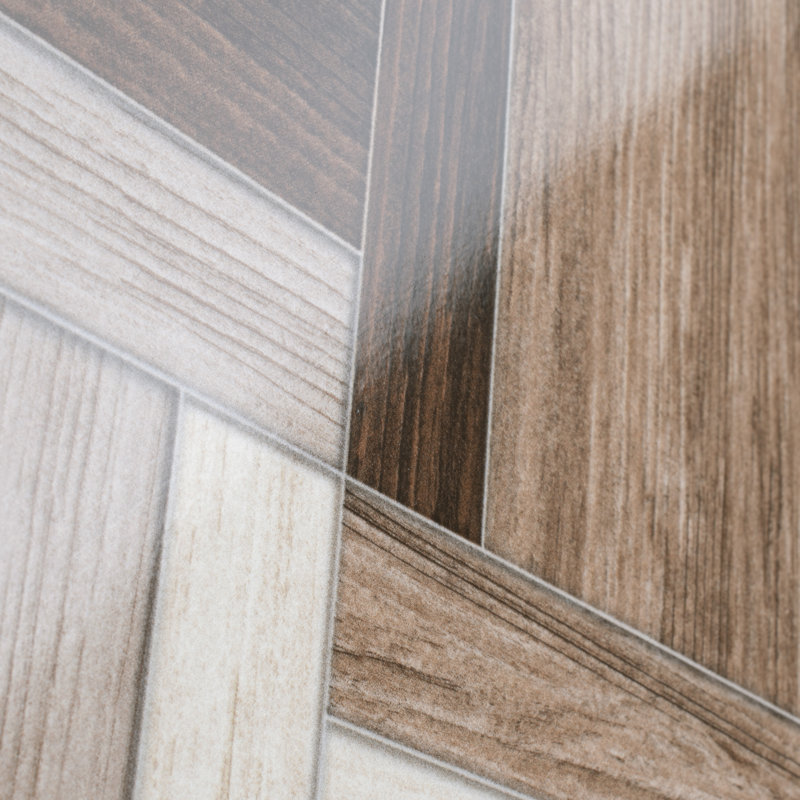Carreau de céramique aspect bois 18 po x 18 po Austina