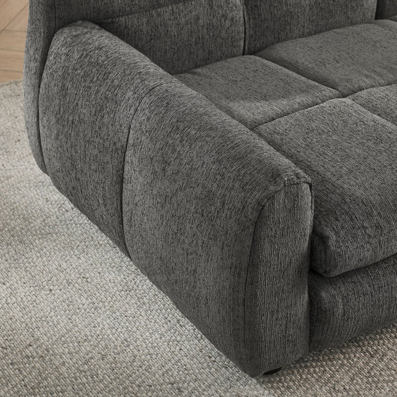 Lit rectangulaire pour chien, canapé-lit pour chien, Gris foncé