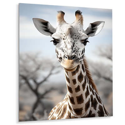 Afrique - Girafes élégantes II - décoration murale en métal africain