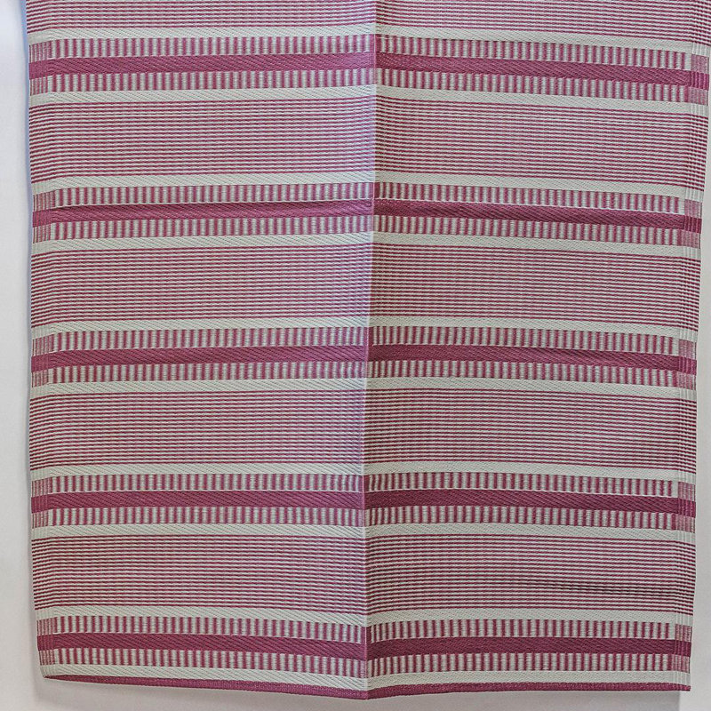 Tapis d'extérieur à motif rose et blanc, Rectangle 7 pi x 5 pi