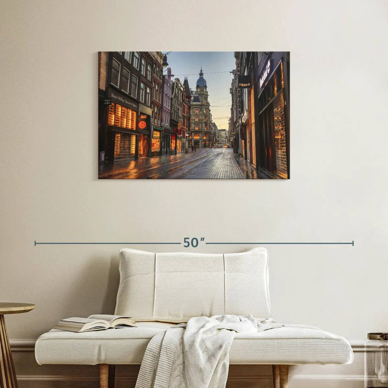 Rue Nicci Leidsestraat, H 24 po x l 36 po