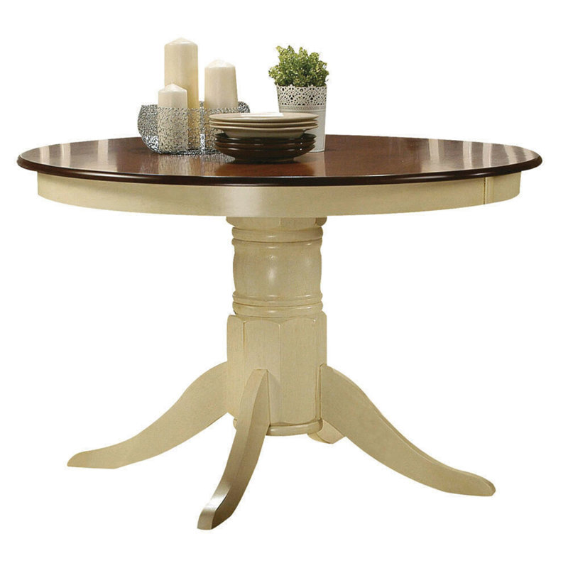Dylan Buttermilk & Oak Finish Dining Table
