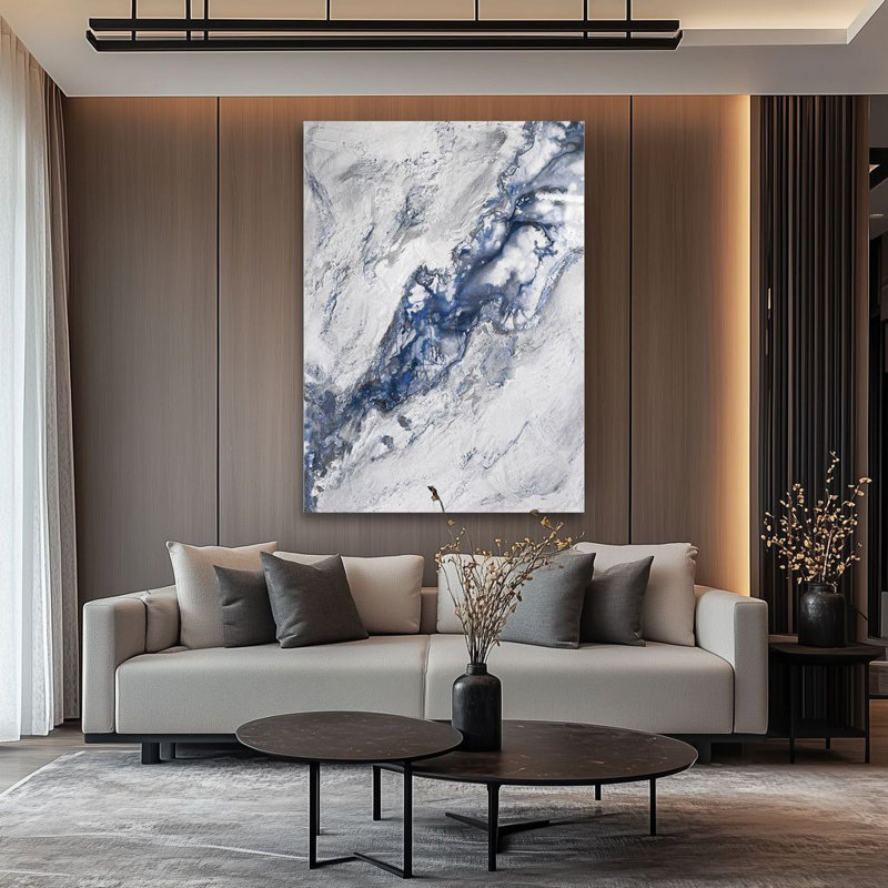 "Aetheris", peinture à l'huile sur toile sans cadre 31 "x 47"