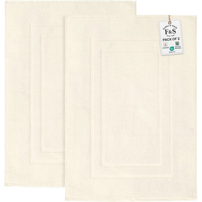  850 gsm 100% Cotton super soft , highly absorbent & quick-dry Terry Bathmat- not a bathroom rug