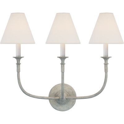 Thomas OBrien Piaf Triple Sconce