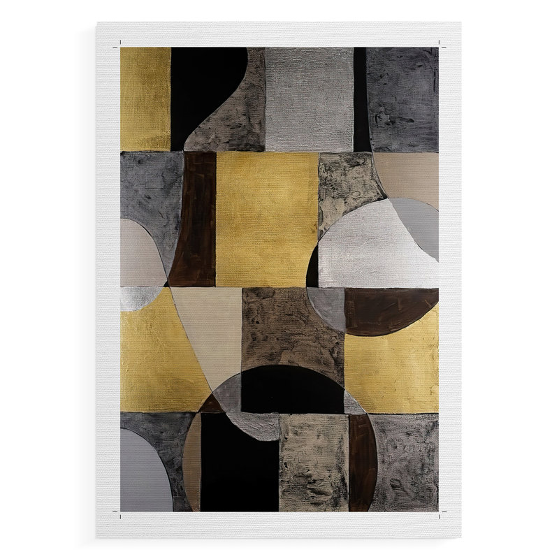 Neutral Framework II -Canvas Print Only - NOT FRAMED, 18" H x 12" W