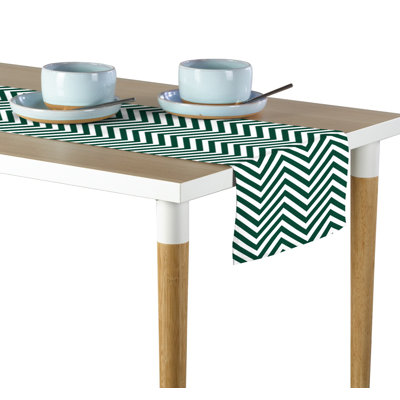 Mccandless Chevron Milliken Signature Table Runner