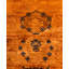 Overdyed Hand-Knotted Wool Modern-Contemporary Red Runner 3' 2" x 5' 10"