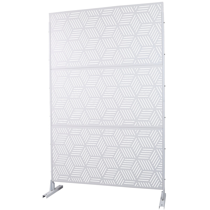 Outdoor & Indoor Privacy Screen, White