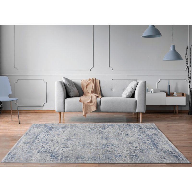 United Weavers Fanka Clark Blue Accent Rug 1'11" x 3', Runner 1'1" x 3'