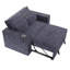 Canapé convertible en Corduroy-1136469657