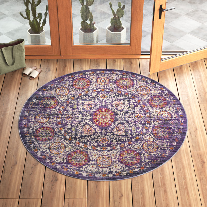 Smead Performance Oriental Rug, Round 6'